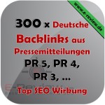 300 Pressemitteilung Backlinks